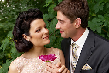 Image showing Married couple outdoors