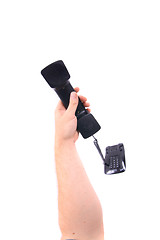 Image showing telephone in the hand