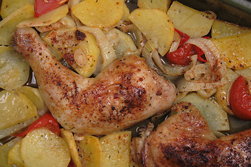 Image showing grilled chicken meat