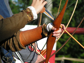 Image showing bow and arrow