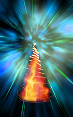 Image showing xmas tree