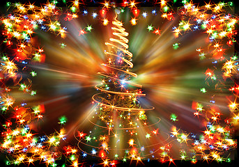 Image showing xmas tree