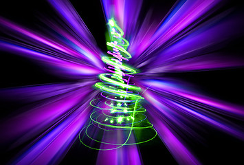 Image showing xmas tree