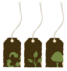 Image showing eco tags