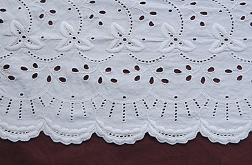 Image showing old decorative cloth