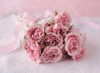 Image showing pink roses