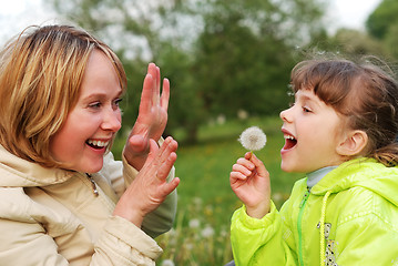 Image showing Mother with daughter