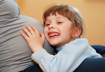 Image showing expecting another child