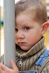 Image showing portrait of little boy