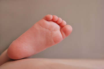 Image showing foot of baby