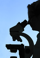 Image showing Research silhouettes