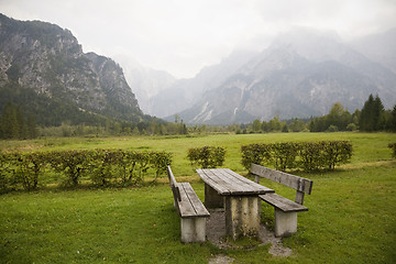 Image showing Picnic area Austria