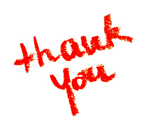 Image showing thank you