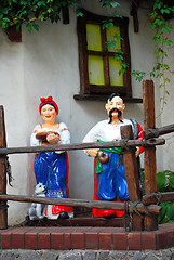 Image showing Ukrainian cossacks dolls