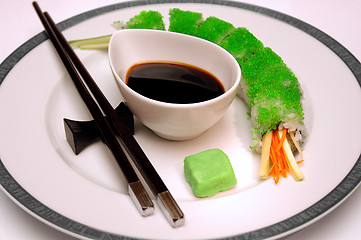 Image showing Sushi roll