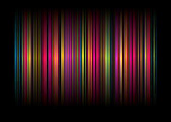 Image showing rainbow stripe bg