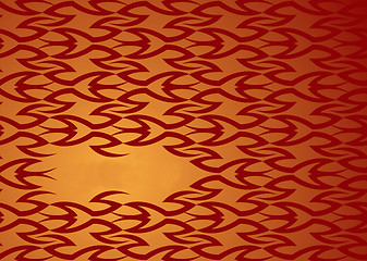 Image showing orange fish background