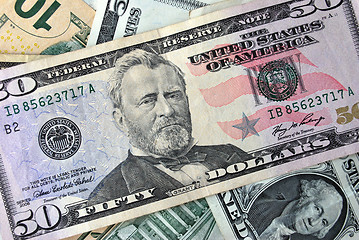 Image showing 50 american dollars