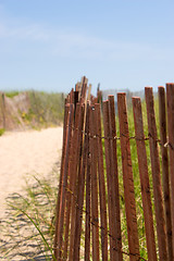 Image showing Beach Entrance