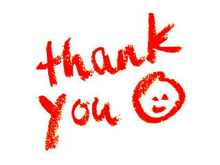 Image showing thank you