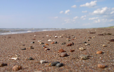 Image showing Stones at the Beach