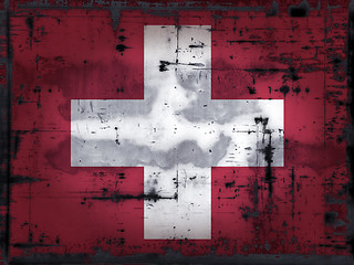 Image showing grunge switzerland