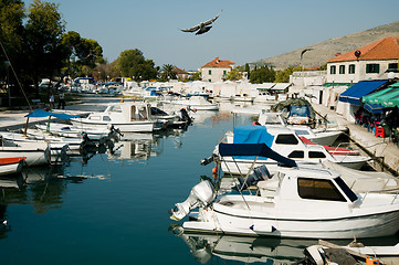 Image showing Small harbor