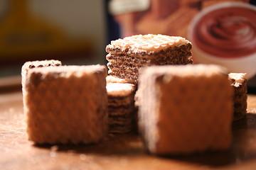 Image showing waffels