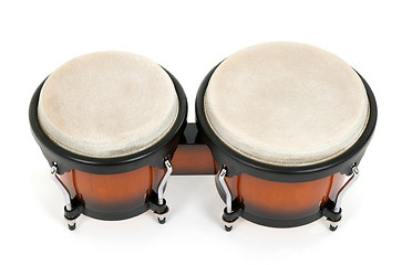 Image showing Bongos isolated on white