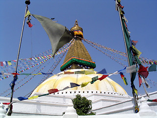 Image showing Bodhanath Stupa, Kathmandu, Nepal