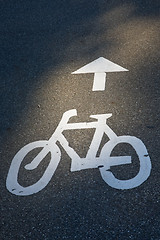 Image showing Bike Path