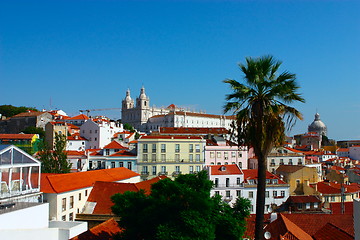 Image showing landscape of Lisbon.  Portugal