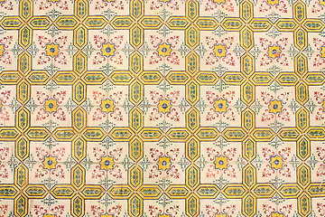 Image showing Vintage tiles from Lisbon, Portugal