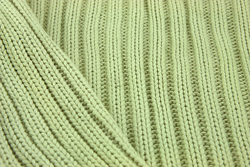 Image showing part of knitted wool