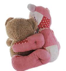 Image showing teddy bear friends