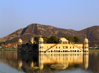 Image showing Indian water palace