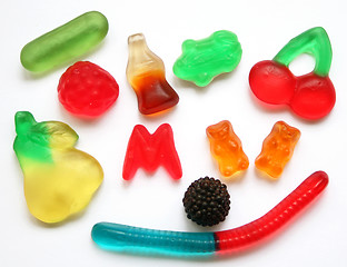 Image showing Colorful Jelly Candy 