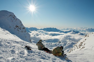 Image showing Ski resort