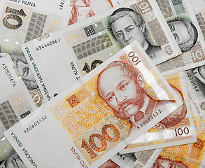 Image showing Banknotes from Croatia