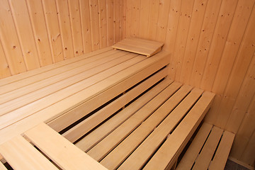 Image showing Sauna