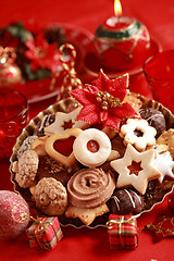 Image showing Delicious Christmas cookies