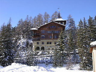 Image showing St. Moritz villa