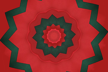 Image showing abstract in Christmas colors