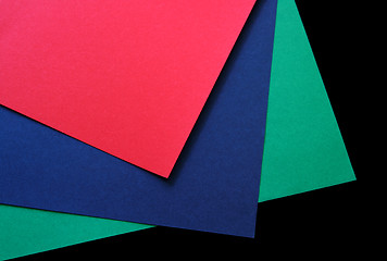 Image showing rgb papers