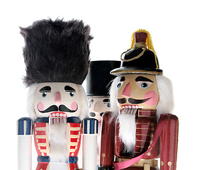 Image showing three nutcrackers