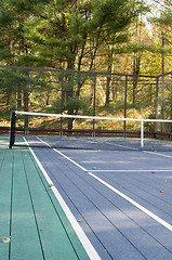 Image showing platform tennis paddle court