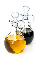 Image showing Oil and vinegar