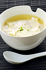 Image showing Wonton soup