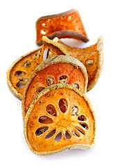 Image showing Dried bael fruit