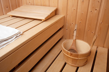 Image showing Sauna